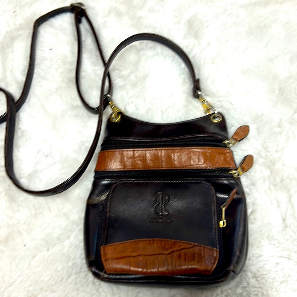Brown Bellerose leather purse
